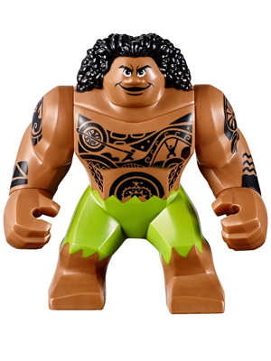 LEGO Minifigure-Big Figure - Maui-Disney / Moana-moa003-Creative Brick Builders